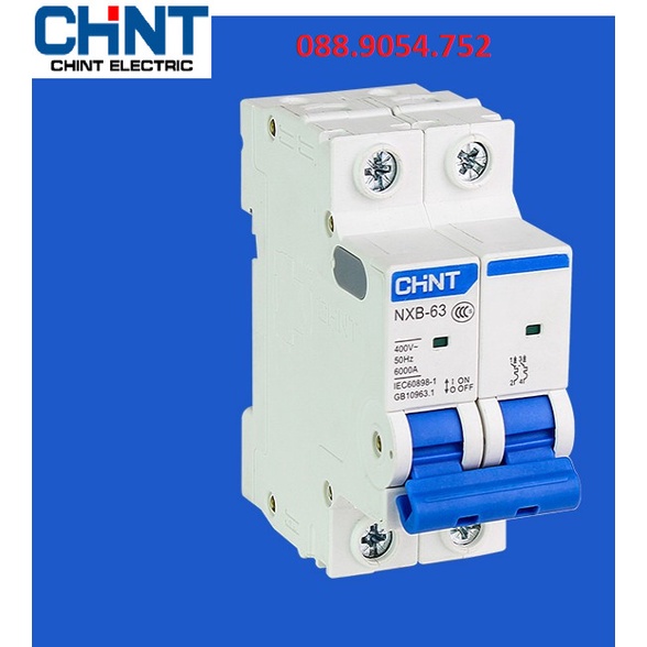 MCB Chint NXB-63 20A 6KA 2P