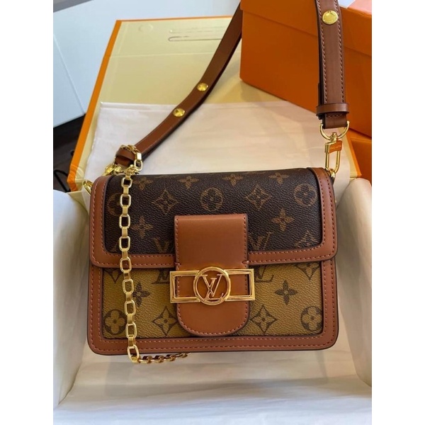 Túi xách Lv 2 dây dáng cặp
