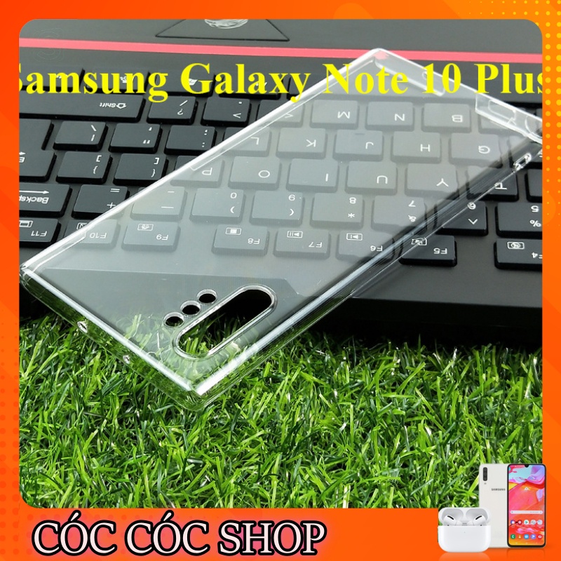 Ốp lưng Samsung Note 10/ Note 10 plus/ Note 10 Lite nhựa CỨNG TRONG SUỐT/ CỨNG NHÁM MỜ