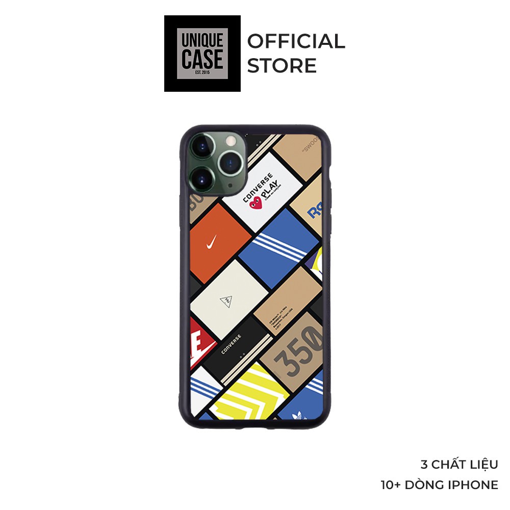 Ốp lưng điện thoại iPhone Unique Case in hình sneakers SNK035