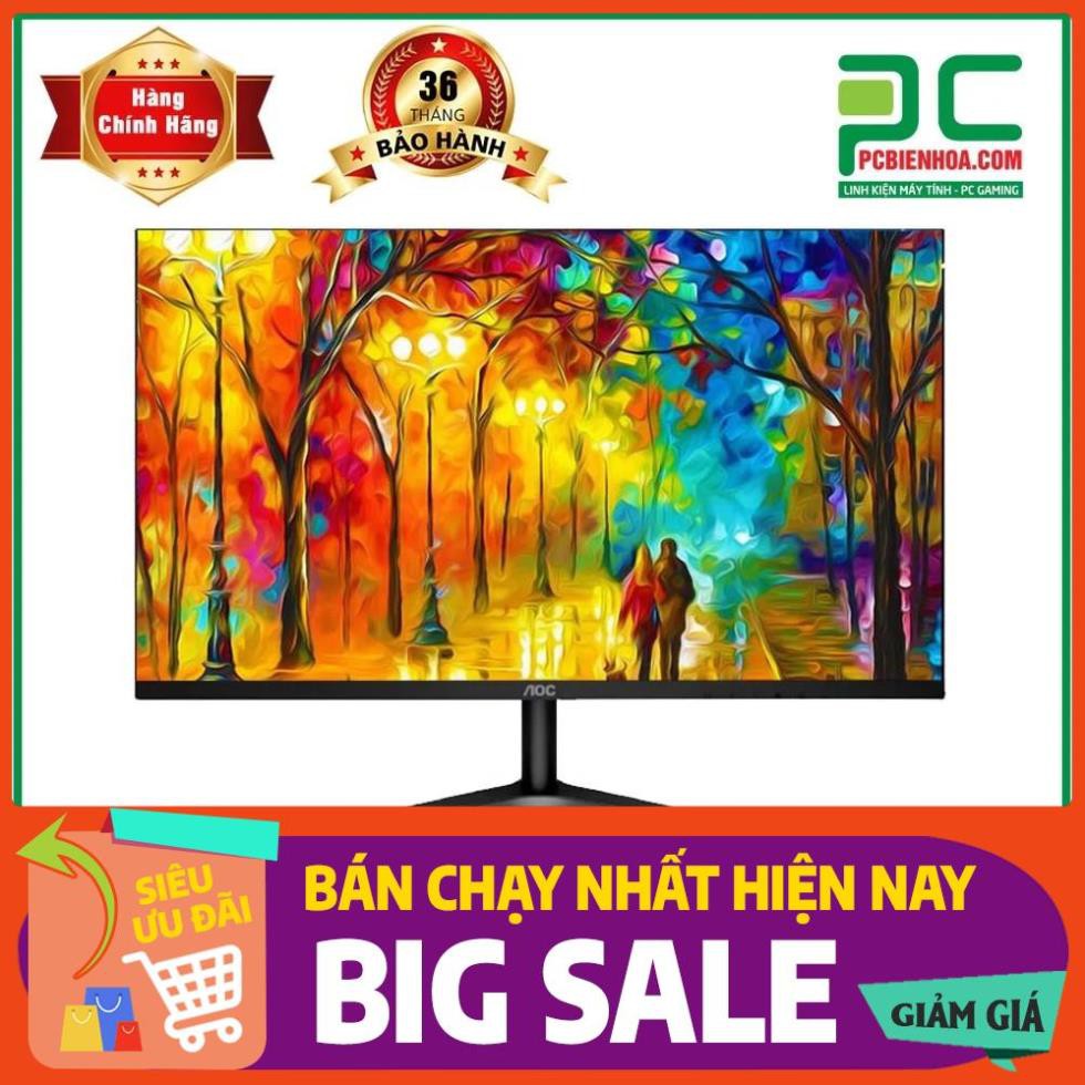 CHÍNH HÃNG Màn hình AOC 22B1HS 22in IPS HDMI NEW TẶNG BÀN DI CHUỘT GAMING