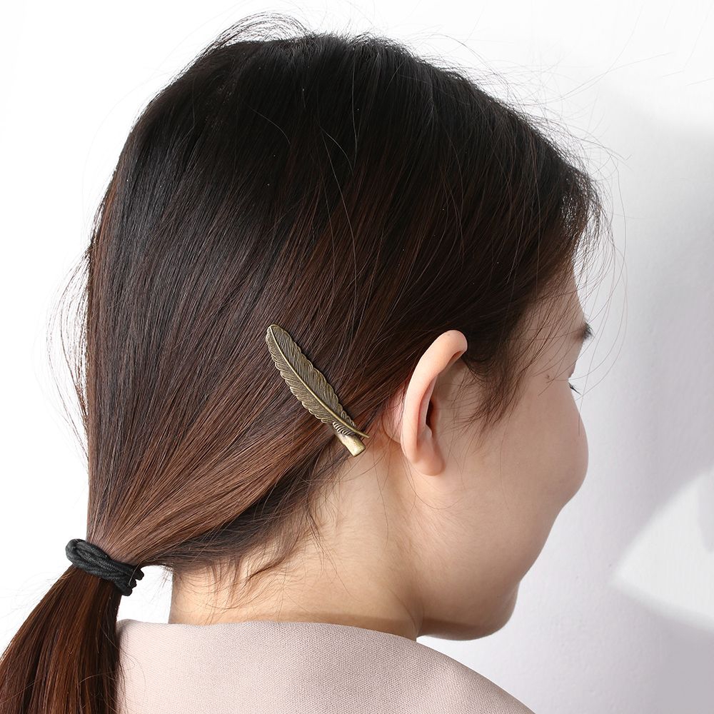 Kẹp tóc kim loại phong cách cổ điển thời trang cho nữ