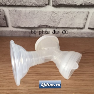 Phễu và dây máy hút sữa điện Sanity đơn/đôi