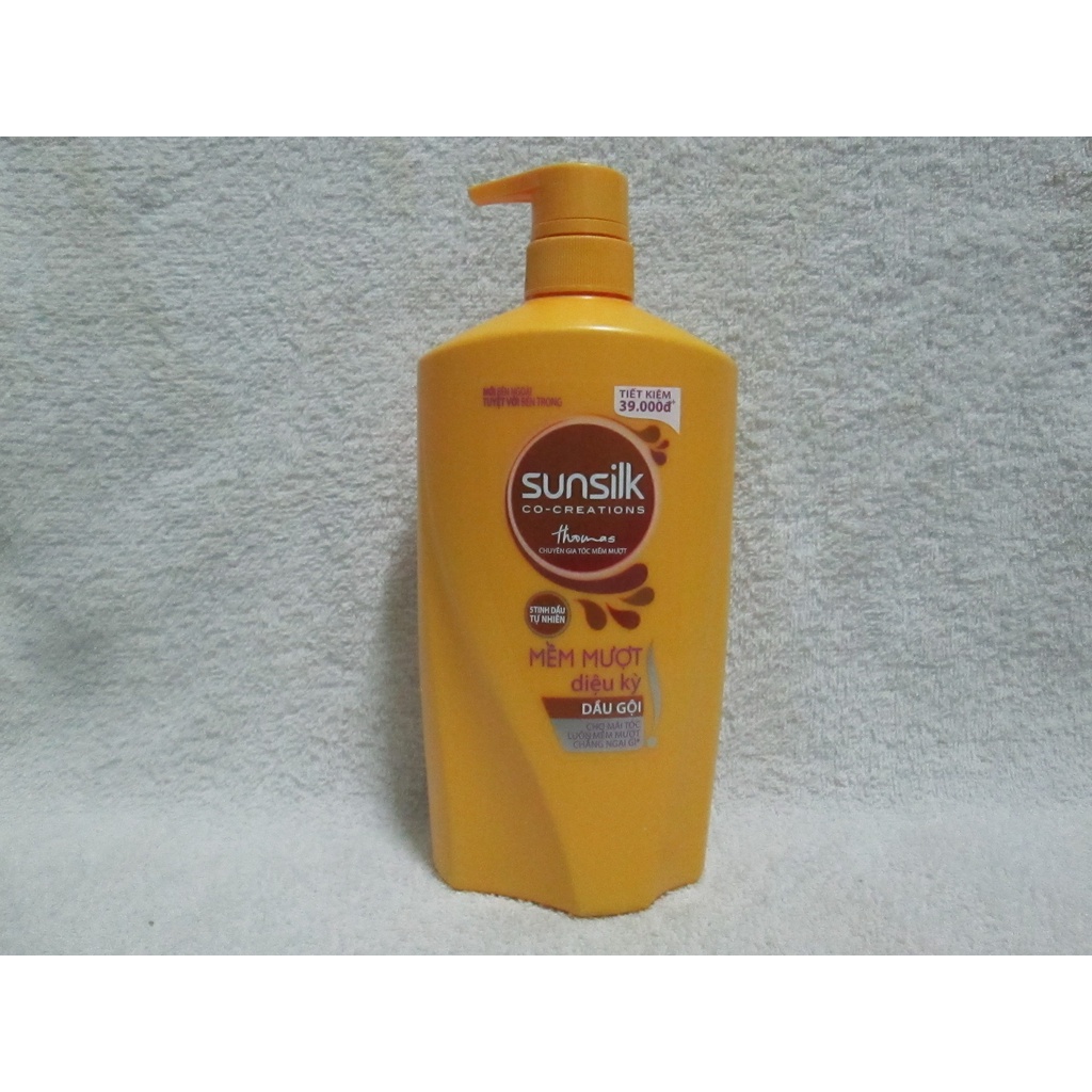 DẦU GỘI SUNSILK VÀNG 900G