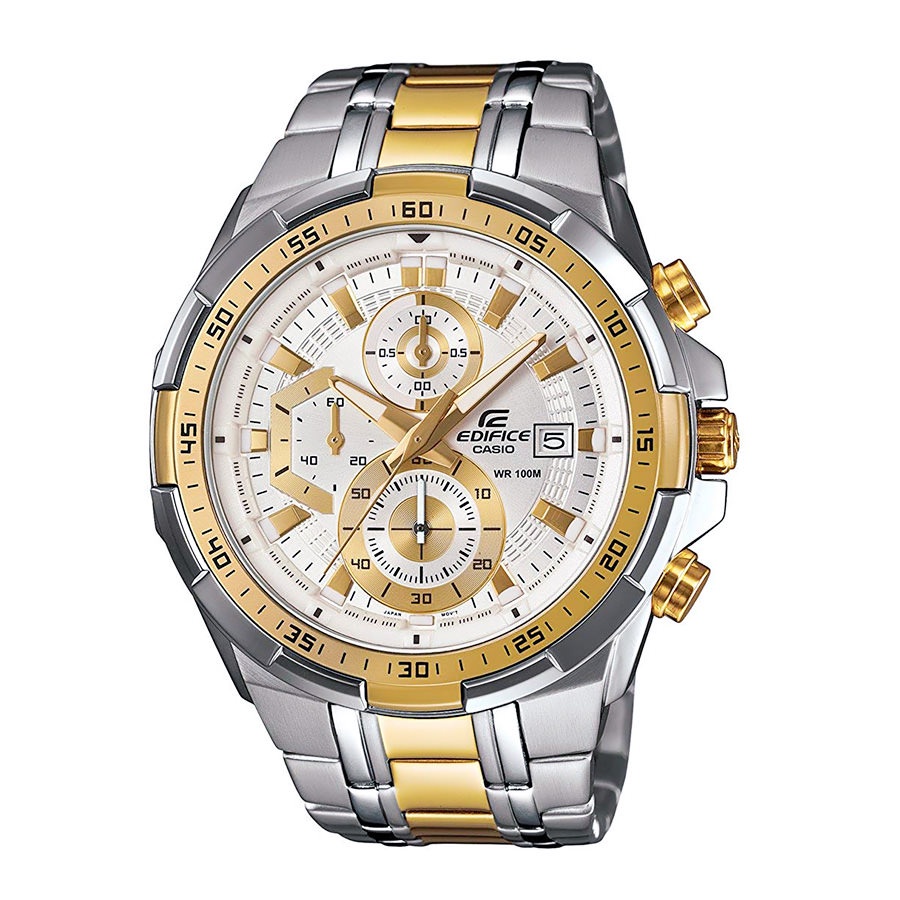 Đồng Hồ Nam Casio EFR 539SG - 7AV Chronograph 06 kim - Full Box Hãng