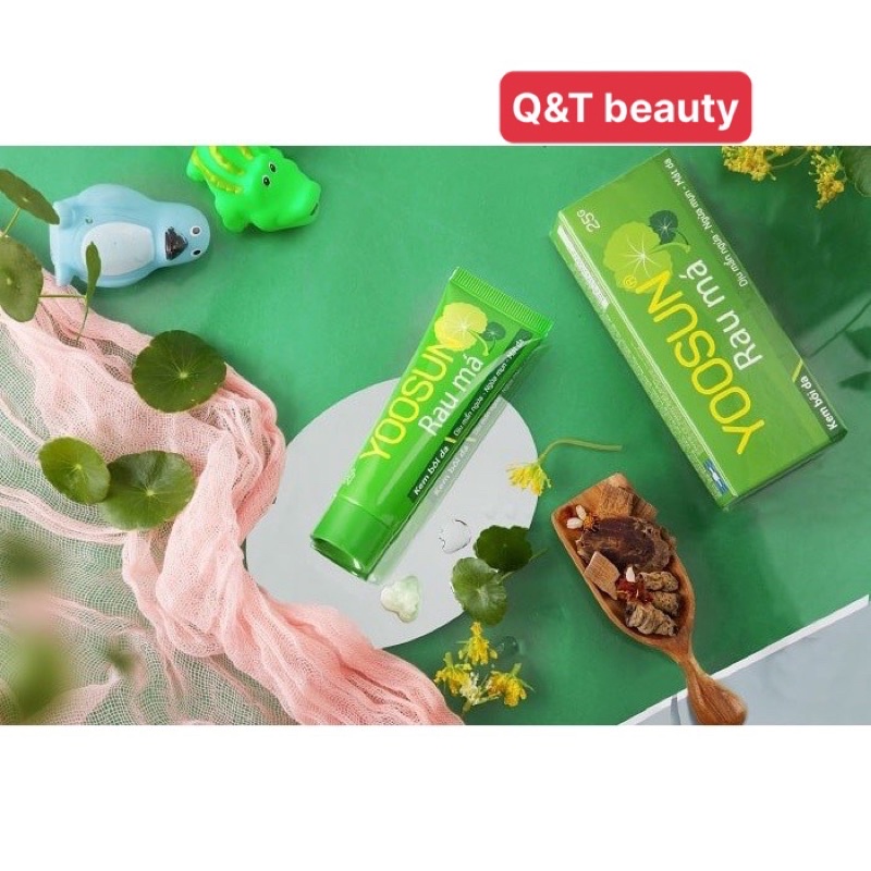Yoosun Rau má ngừa rôm sảy, mẩn ngứa, hăm tã, muỗi đốt cho bé, kem ngừa sẹo mụn giảm thâm từ thảo dược