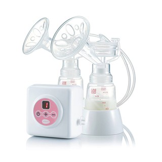 Máy hút sữa điện đôi Unimom có matxa silicon Premium Allegro UM872002