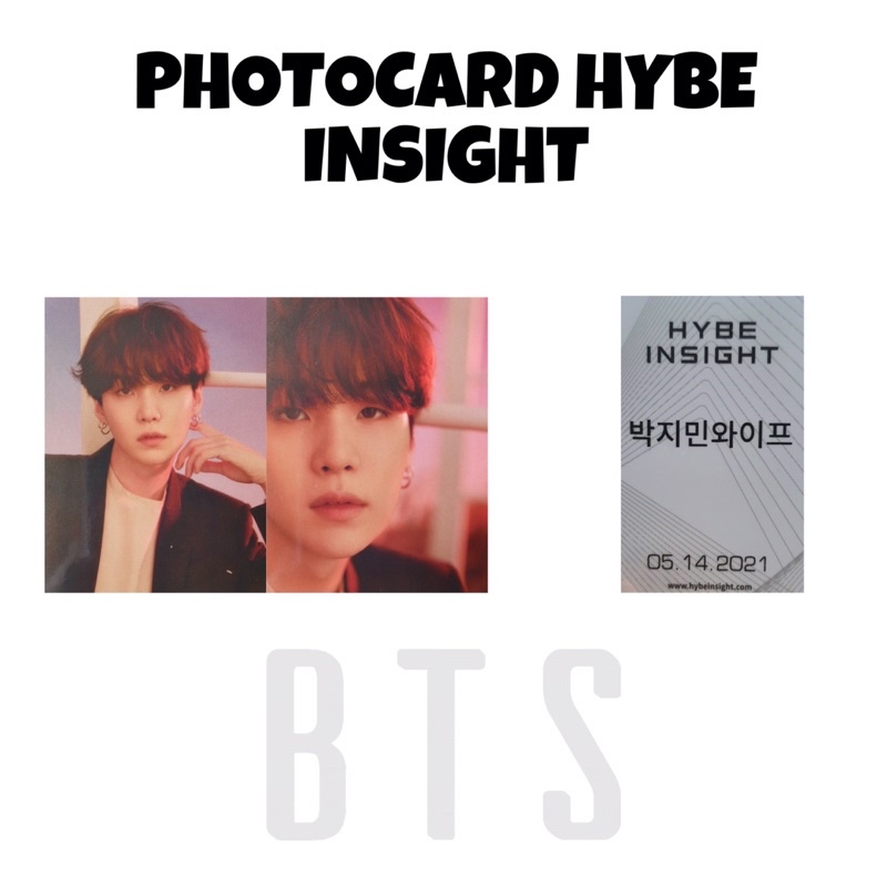 (UNOFF) SET 2 CARD HYBE INSIGHT 2021 NHÓM NHẠC BTS