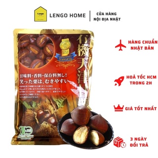 Hạt dẻ hấp sẵn nhật bản - hạt dẻ đỏ genseida nhật bản date 08/2022 .