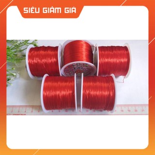 [siêu sale] 200MET/5 CUỘN CƯỚC TƠ LỤA NHẬT,DÂY THUN XÂU CHUỖI HẠT, DÂY CHUN,LÀM VÒNG TAY,DÂY CO GIÃN