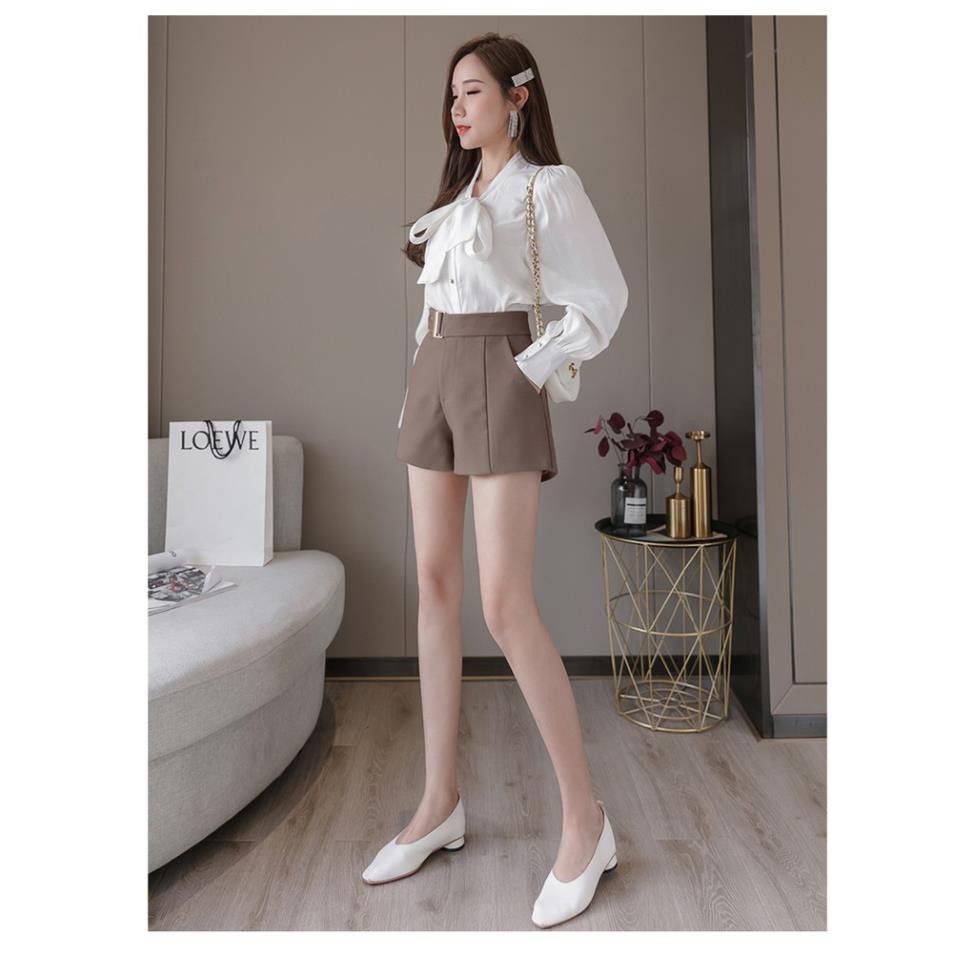 Quần Short Đùi Nữ Kèm Đai Siêu Hot Chất Đẹp Loại 1 | BigBuy360 - bigbuy360.vn
