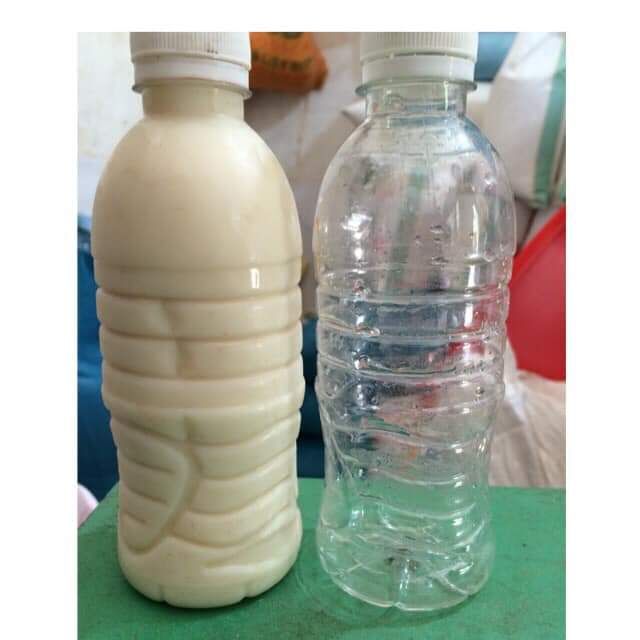 100 vỏ chai nhựa 350ml Việt Nhật