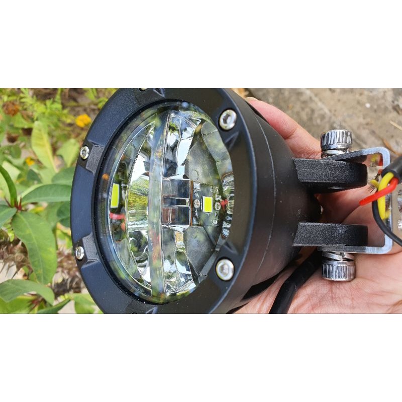 Đèn trợ sáng biled chônhs chói cho xe máy ,ô tô công suất cao pha cos 80w xa và rộng mạnh nhất hiện tại