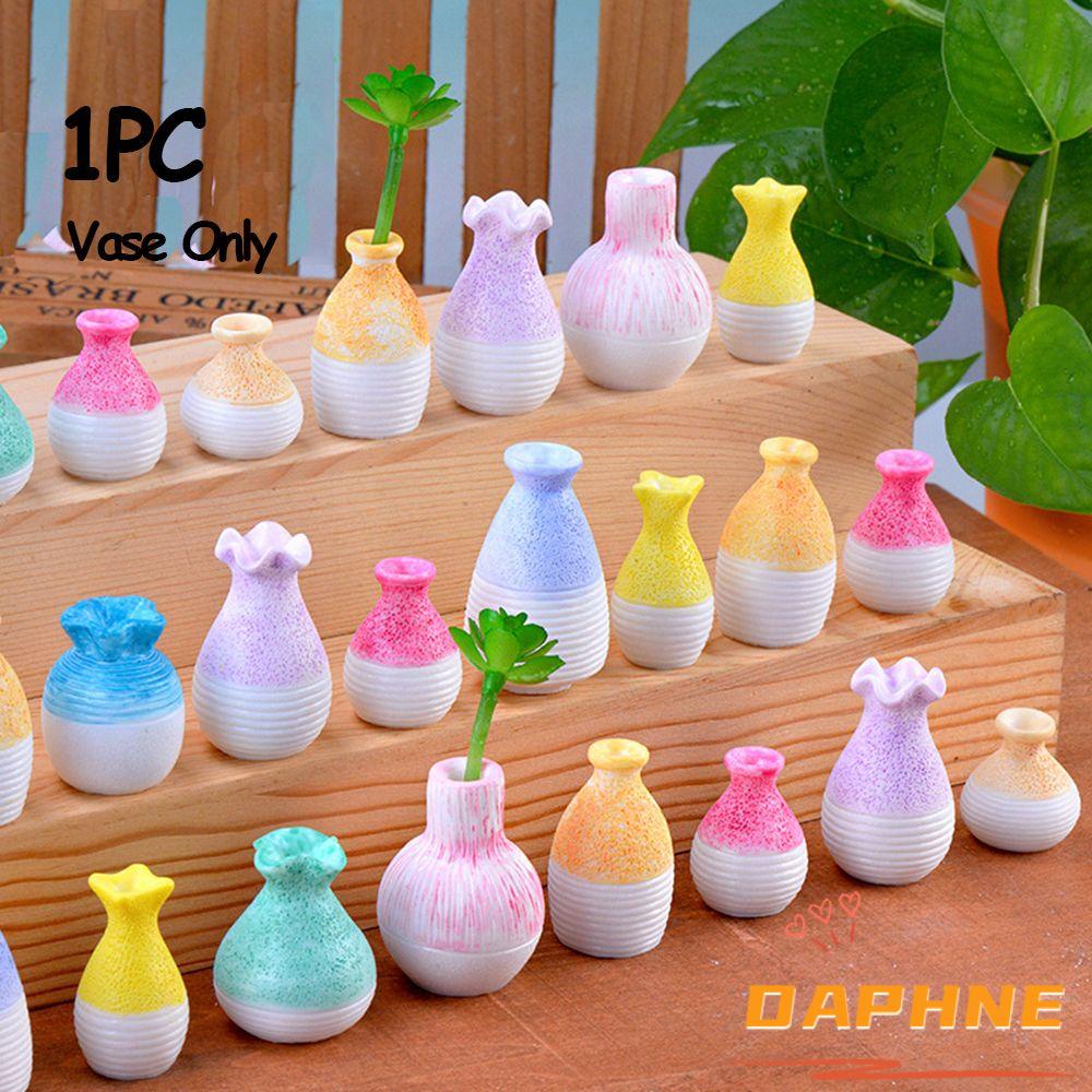 ♫Daphne♫ 1 Bình Hoa Nhỏ Trang Trí Sân Vườn