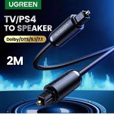 [Mã ELHACE giảm 4% đơn 300K] Cáp Audio quang Toslink,Optical âm thanh 5.1 Cao Cấp Ugreen 70890 70891 70892 70893 AV122