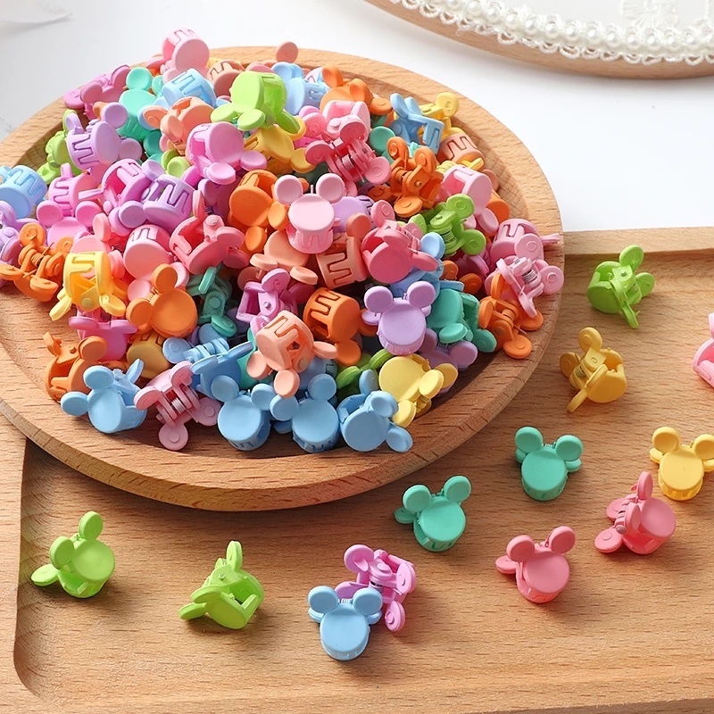 Set 50 kẹp tóc màu sắc ngọt ngào phong cách Hàn Quốc cho nữ