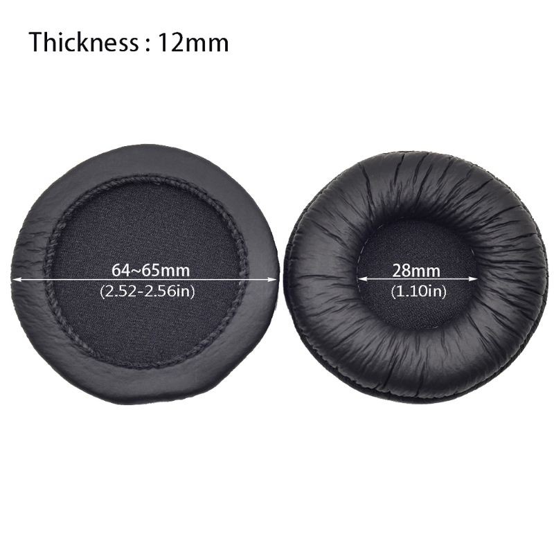 1 Cặp Đệm Tai Nghe Bằng Da Cho Logitech H600 609 340 H760
