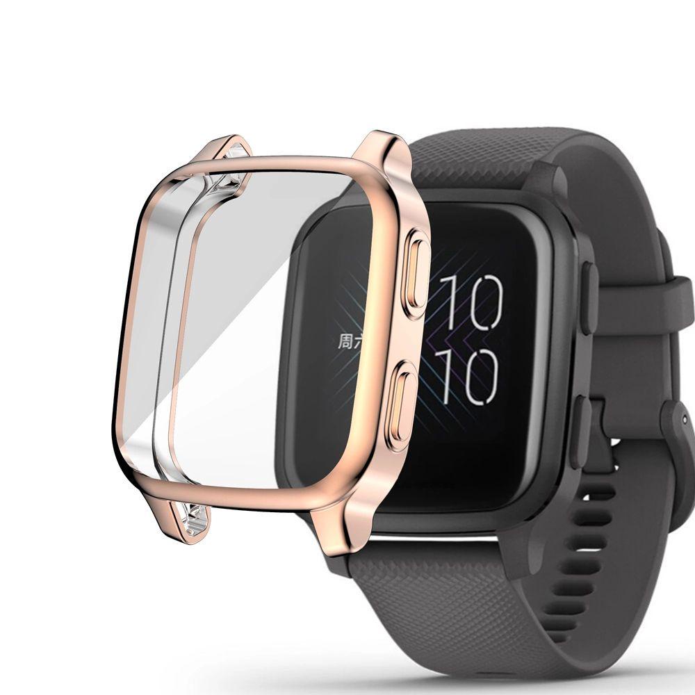 Ốp Bảo Vệ Mặt Đồng Hồ Thông Minh Garmin Venu SQ Mạ Điện Chống Sốc