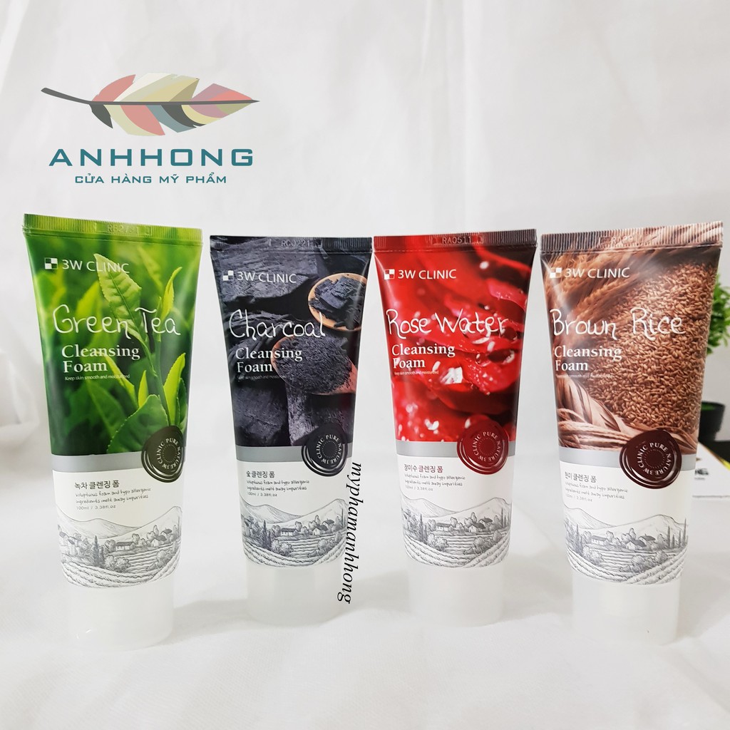 Sữa Rửa Mặt 3W Clinic Pure Nature Cleansing Foam | BigBuy360 - bigbuy360.vn