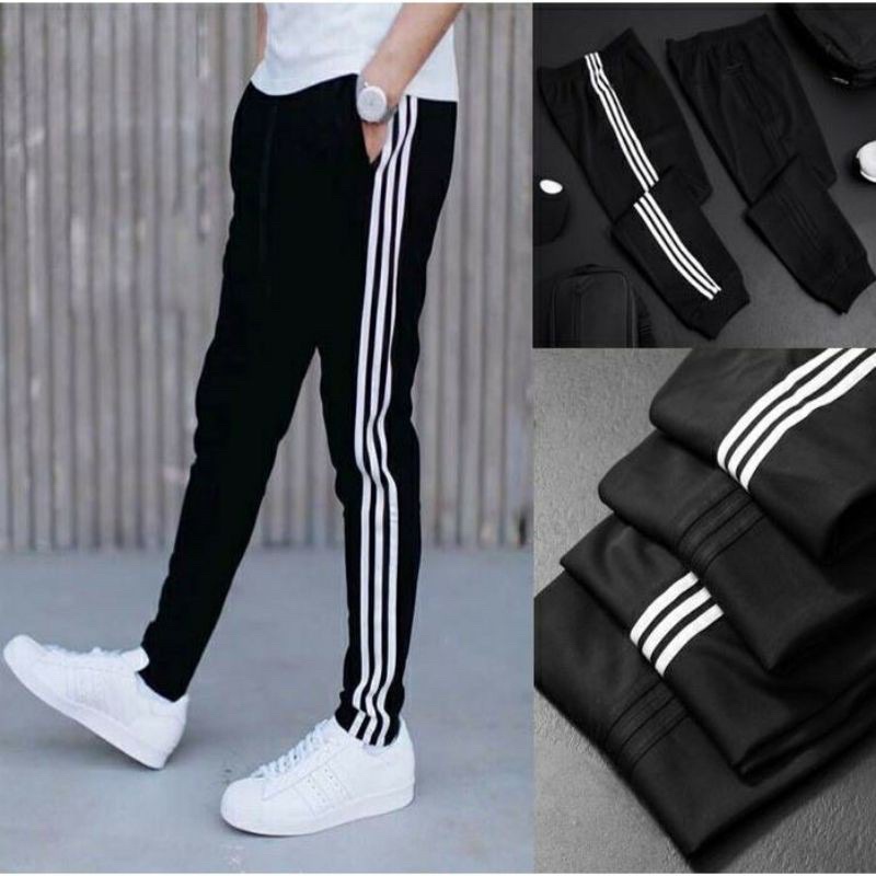 Quần jogger Thể Thao 3 Sọc Dài - hàng cao cấp - không logo