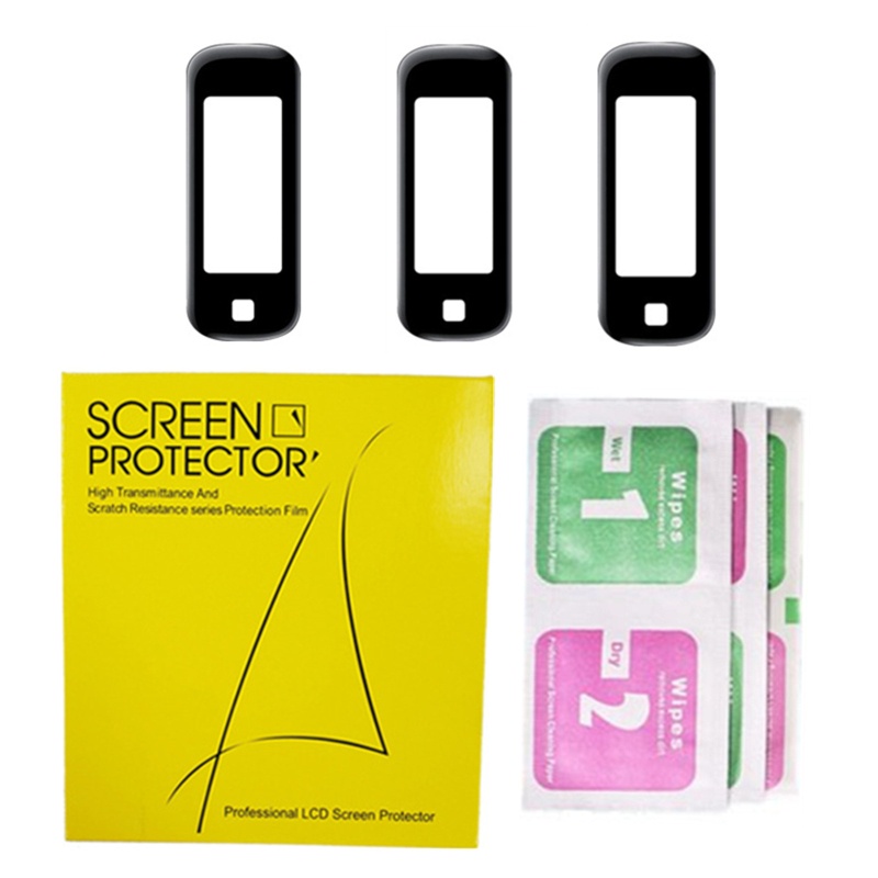 Set 3 Miếng Dán Tpu Mềm Trong Suốt Bảo Vệ Màn Hình Cho Đồng Hồ Thông Minh Samsung Galaxy Fit 2 Sm-R220 Smart Fit2 R220