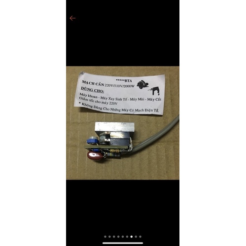 Mạch cản 2ic mạch cản 2 sò Mạch Cản Điện 2ic Đổi Điện 220v Sang 110v Dùng Cho Các Thiết Bị 110 Máy Khoan,Máy Mài,Máy Cắt
