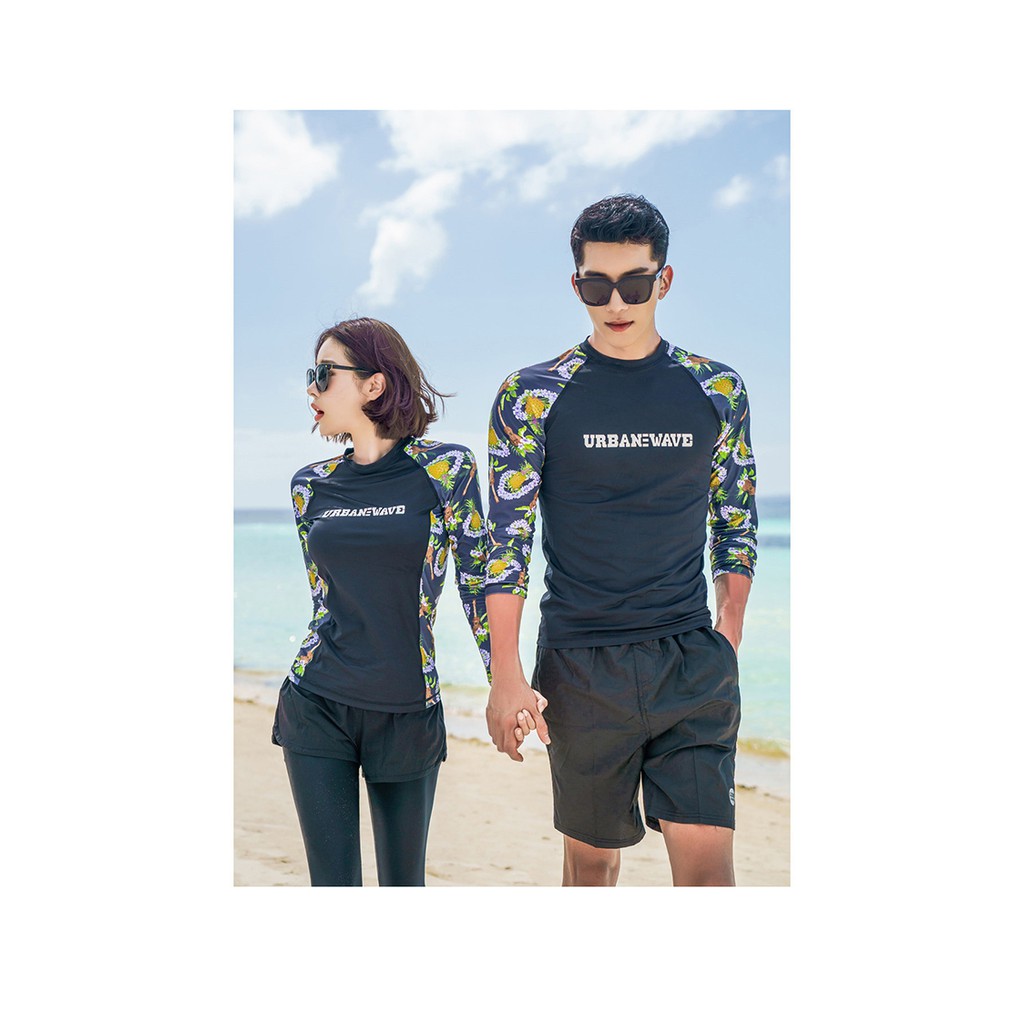 Đồ bơi dài tay nữ hoa quần dài | BigBuy360 - bigbuy360.vn