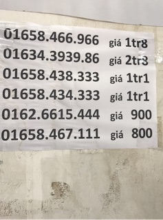 Sim viettel v90