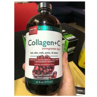 Neocell Collagen + C 4000mg - loại nước tinh chất trái lựu