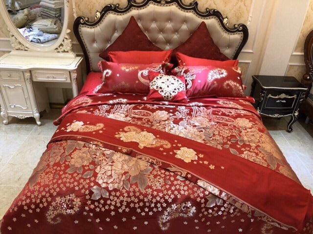 Chăn ga gấm lụa 10 món cao cấp