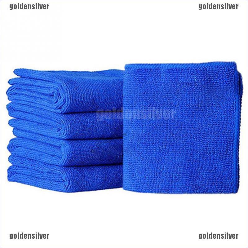 Bộ 5 Khăn Lau Xe Hơi Bằng Sợi Microfiber Mềm Mại Siêu Bền