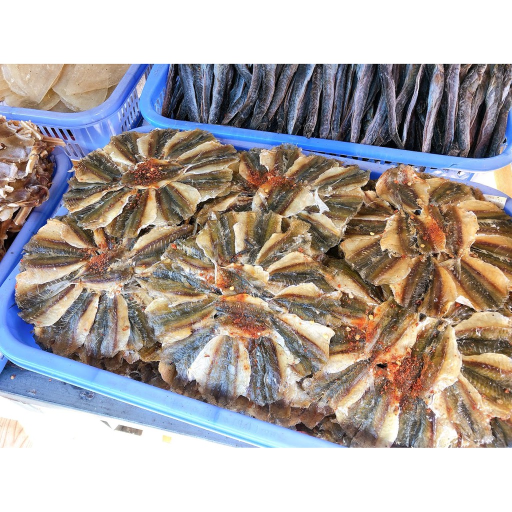 KHÔ CÁ CHỈ VÀNG GHÉP BÔNG