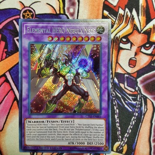 Thẻ bài Yugioh chính hãng | Elemental HERO Nebula Neos | CT15 Secret Rare