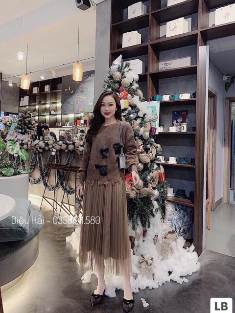 CHÂN VÁY LƯỚI DÁNG DÀI CẠP CHUN MS12010 (K1-2)