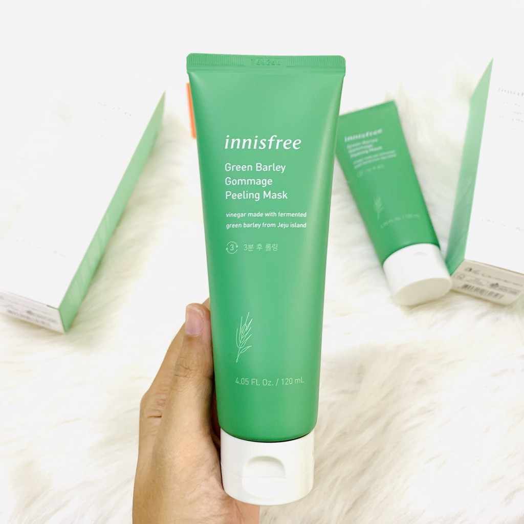 Tẩy da chết lúa mạch Innisfree Green Barley Gommage