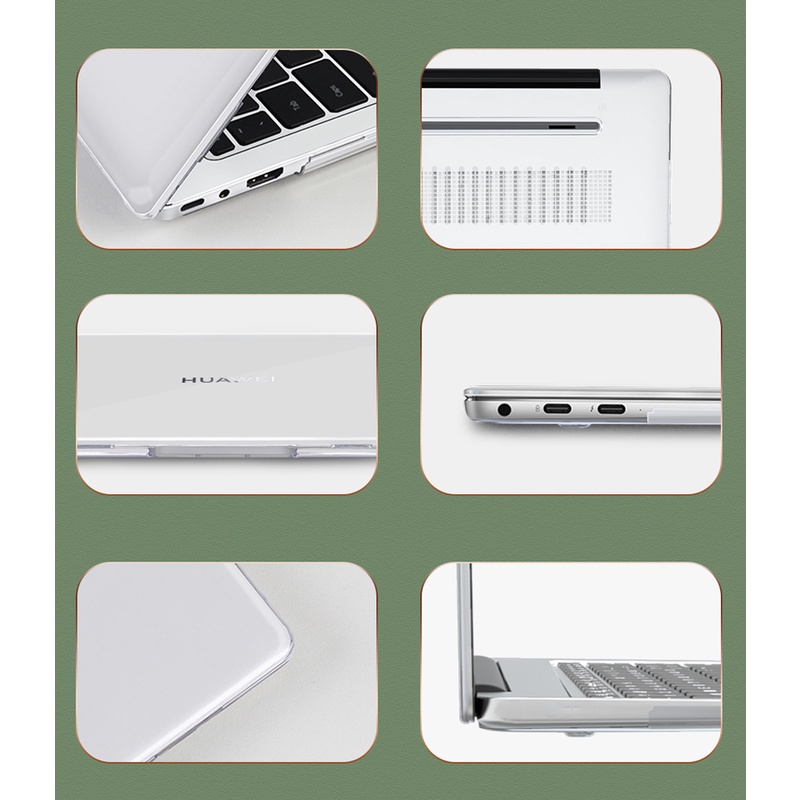 Bao Da Máy Tính Bảng Kèm Bàn Phím 3 Trong 1 Cho Huawei Matebook D14 D15 13 14 16.1