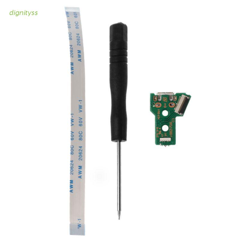 Bảng mạch điều khiển sạc USB JDS-055 12 Pin linh hoạt cho Sony Playstation 4 PS4