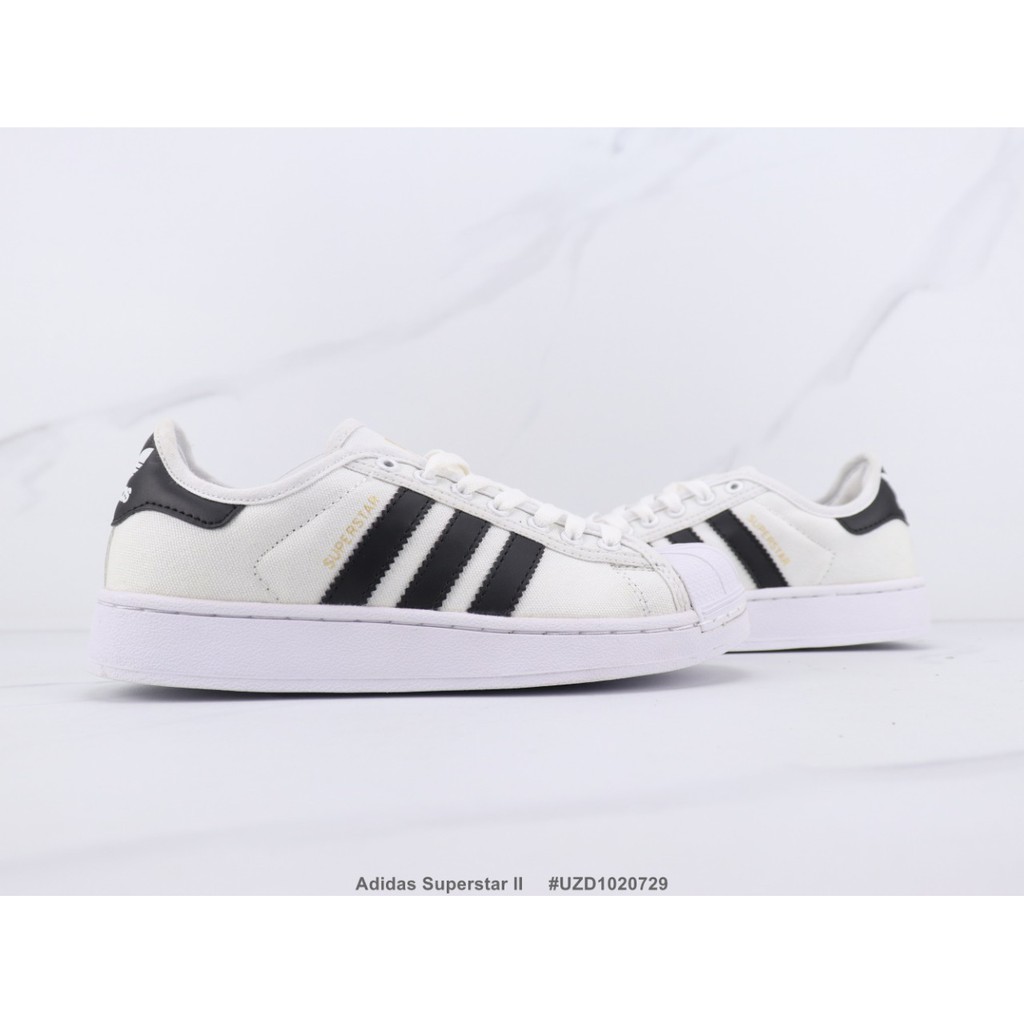 Giày Thể Thao Adidas Superstar Ii Chất Liệu Canvas Size 36-44