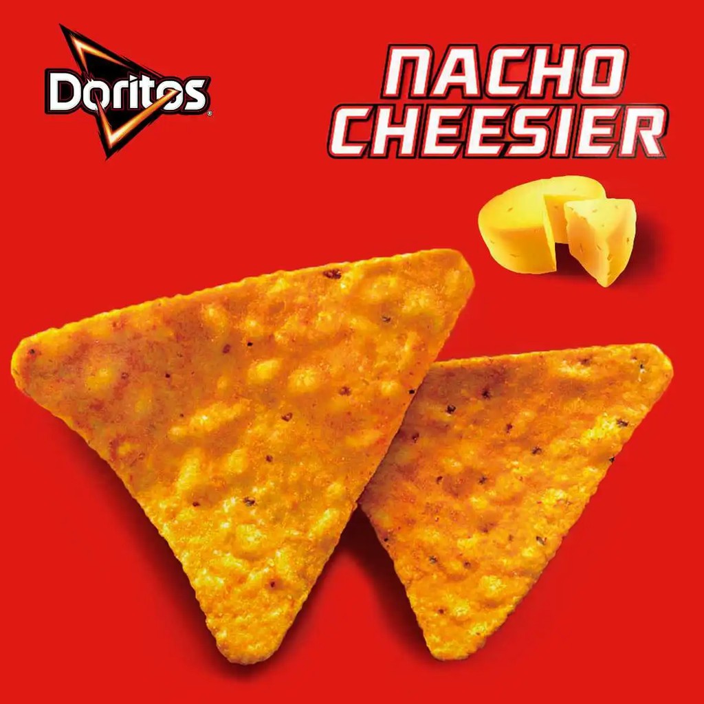 [GROPEP151-30k đơn 150k] Bánh snack Doritos vị Nacho Cheese gói 65g