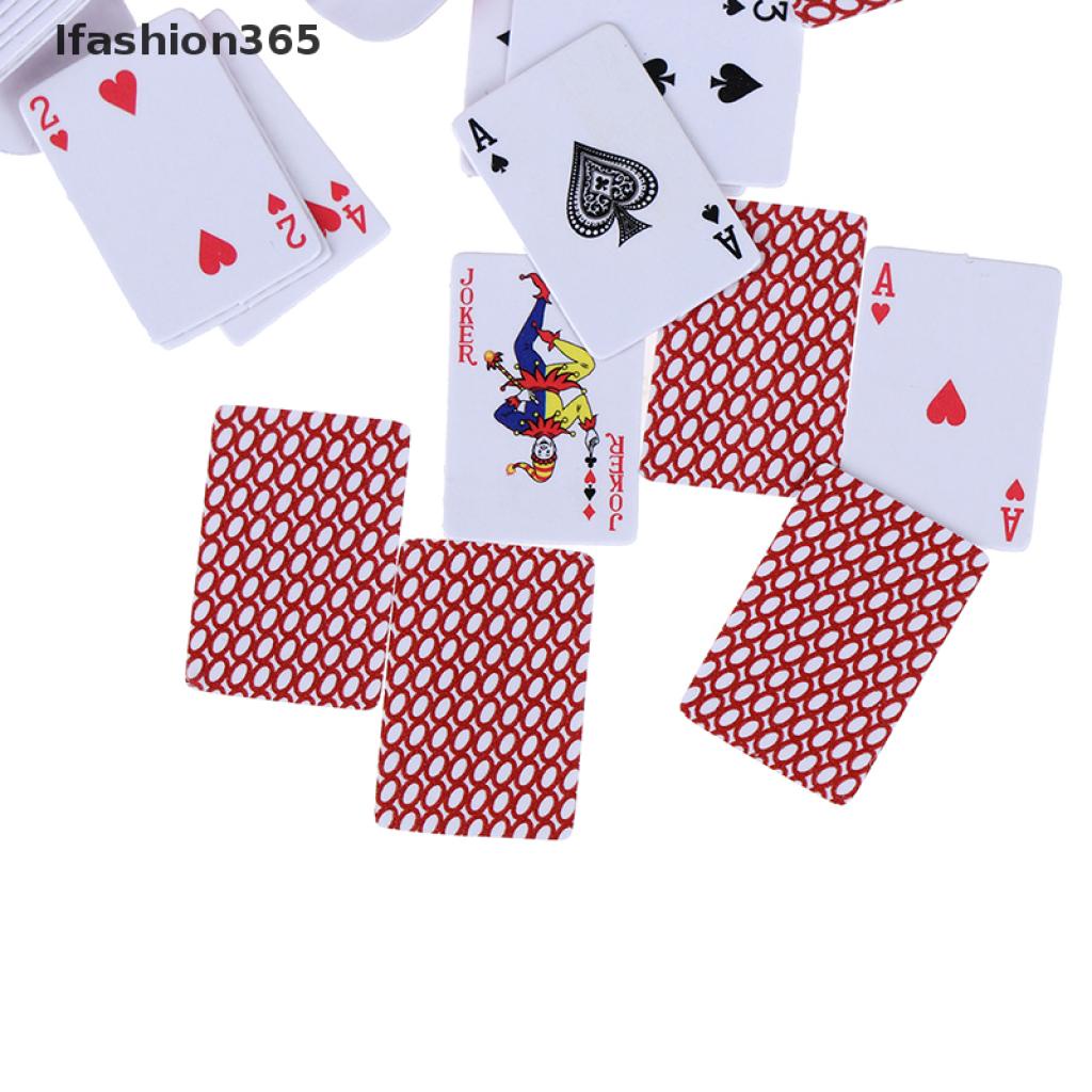 Bộ Bài Tây Giấy Mini 365 Tỉ Lệ 1: 12 Cho Nhà Búp Bê