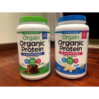 Orgain Protein organic Bột Đạm Làm Bánh Pha Sữa hữu cơ thực vật