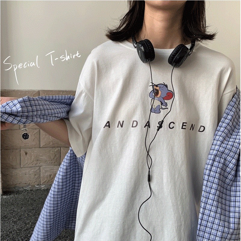 Áo thun tay lỡ form rộng unisex Tiger.86 AFR202