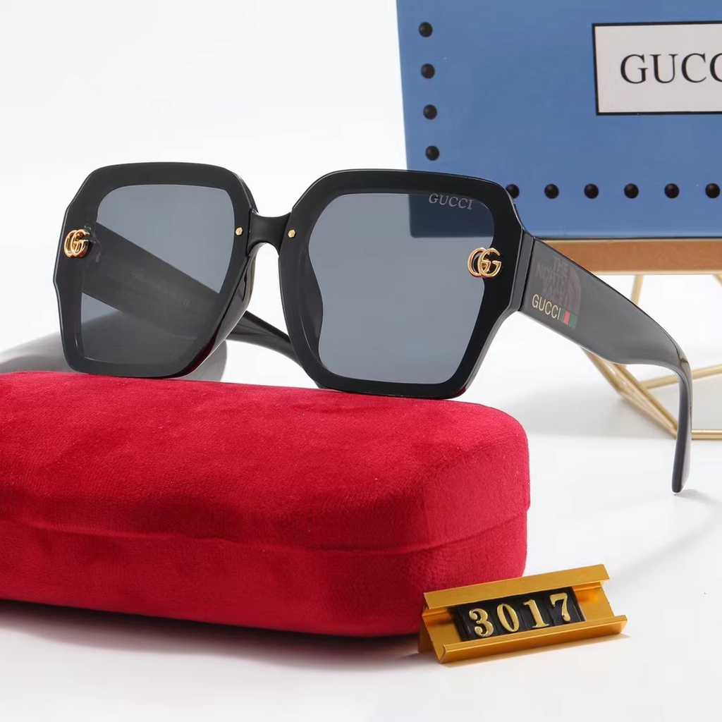 Kính Râm Phân Cực Chống Tia UV400 Hiệu Gucci Phong Cách Cổ Điển Sang Trọng Dành Cho Nam Và Nữ
