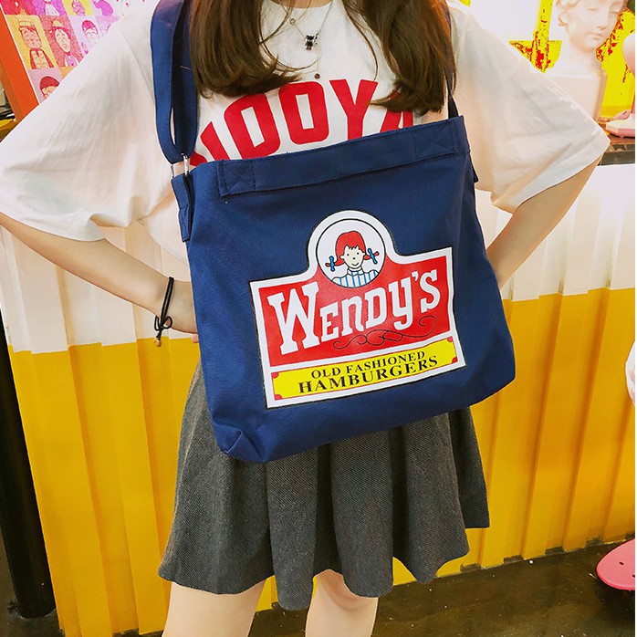 TÚI TOTE WENDY HAMBURGERS