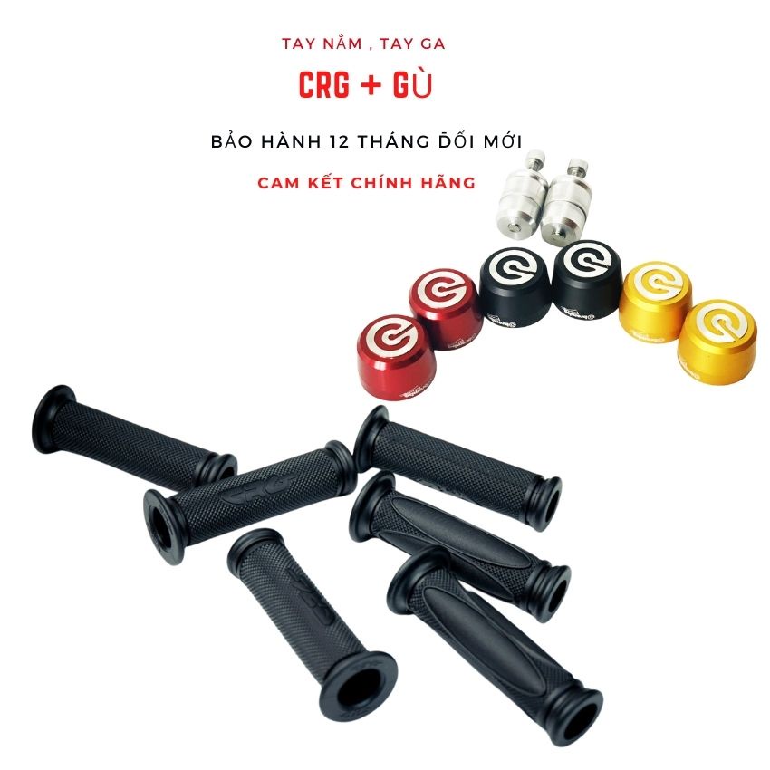 Tay Nắm ( Bao Tay) CRG và Gù CNC BREM, Gù Rizoma  Gắn Cho SH, Exciter , Winner, Wave