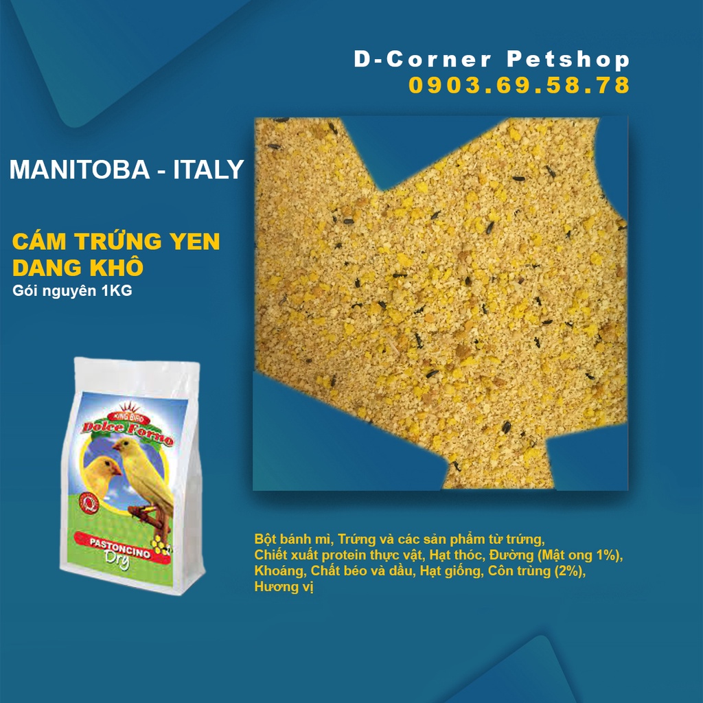 Cám Trứng Yến hót dạng khô