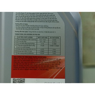 NHỚT CALTEX HAVOLINE SUPER 4T