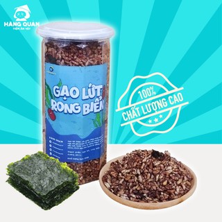 [GIẢM 10% tối đa 100K cho đơn 150K] Gạo lứt sấy rong biển 320g, Hàng Quán Tiệm Ăn vặt ngon chất lượng