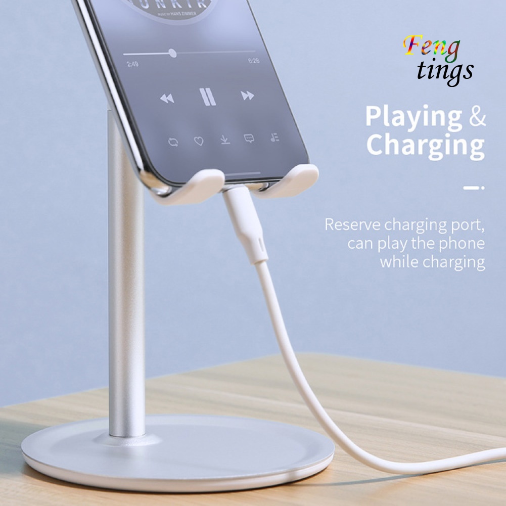 Giá Đỡ Điện Thoại / Máy Tính Bảng Bằng Hợp Kim Nhôm Tùy Chỉnh Tiện Dụng