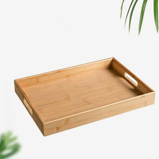 Khay gỗ có tay cầm 35×23×3cm cao cấp